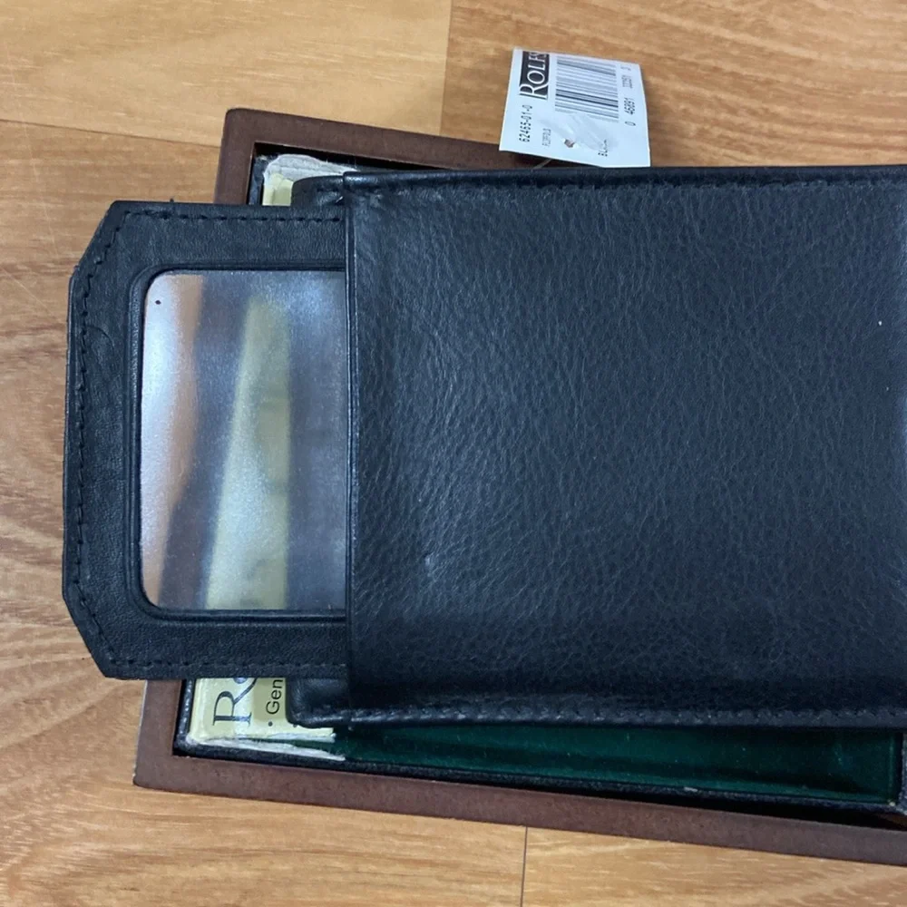 Rolfs Black Leather Wallet - Picture 5 of 5